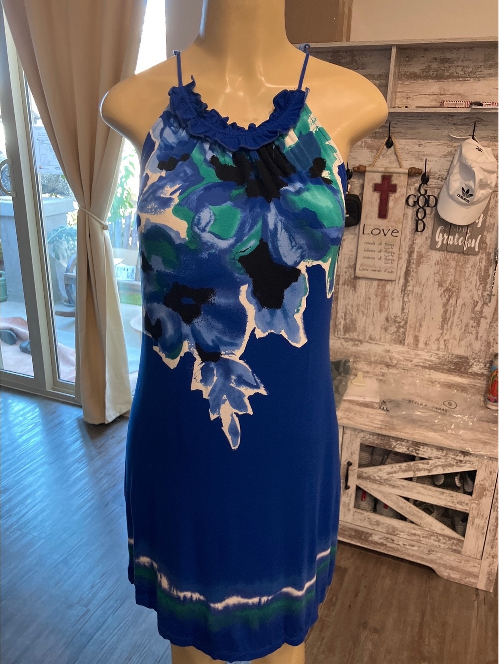 Pre-Loved International Concept Floral Sleeveless Dress